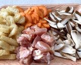 素朴な味わい!炊き込みご飯♫作り方2写真