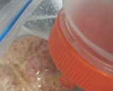 半熟卵乗せハンバーグ作り方4写真