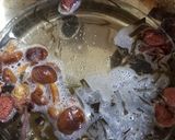 アミタケ、ナメコ、豆腐の味噌汁作り方4写真