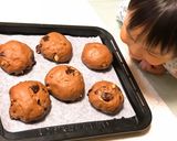 HB使用＊ダブルチョコくるみフランス♡作り方12写真