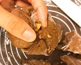 HB使用＊ダブルチョコくるみフランス♡作り方4写真