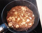 我が家のモロヘイヤひき肉丼♪作り方5写真