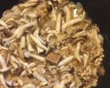 鶏ミンチとシメジのクリームスープ作り方3写真