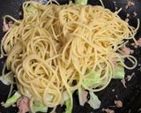 超楽々 キャベツナ塩レモンパスタ作ります作り方6写真