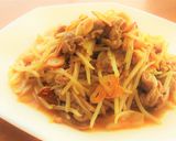 豚肉ともやしと玉ねぎのにんにく味噌炒め作り方4写真