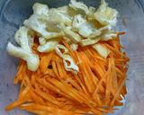 大根の皮と大豆の炒め煮♪七味をかけて♪作り方2写真