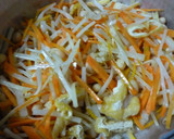 大根の皮と大豆の炒め煮♪七味をかけて♪作り方4写真