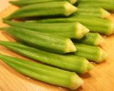 今日のおつまみ＊オクラチーズ揚げ作り方1写真