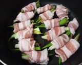 みょうがとオクラの豚巻き♪味噌ダレで♪作り方4写真