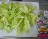 春キャベツ☆じゃこ炒め作り方1写真