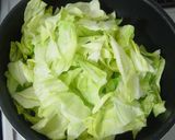 春キャベツ☆じゃこ炒め作り方2写真