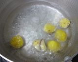 栗と豚ももと干し椎茸のオイスター炒め♪作り方1写真