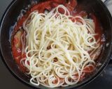 茄子とパプリカのトマトパスタ作り方8写真