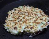 オクラ入でとろみづけ♪オクラお好み焼き！作り方12写真