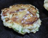 オクラ入でとろみづけ♪オクラお好み焼き！作り方13写真