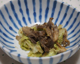 舞茸キャベツごま和え♪舞茸が香る♪作り方4写真
