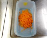 野菜マフィン～にんじん、ほうれん草～作り方1写真