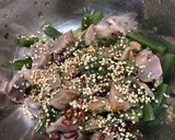山くらげと砂肝の食感が中華で出会う作り方4写真