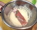 生ハムと青じその豚肉ロール作り方5写真