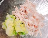 レンチン白菜とササミの棒棒鶏風ごまサラダ作り方6写真