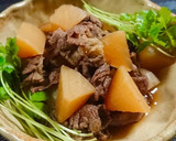 ✤牛肉と大根の煮物´ω`〜肉大根〜✤作り方10写真
