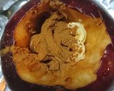 ハロウィンに♪ダークレッドな焼きりんご作り方3写真