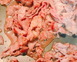 3分で！簡単♪薄切り牛肉のすき焼き風☆作り方4写真