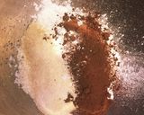 「ココア生地のチーズタルト」簡単！作り方1写真