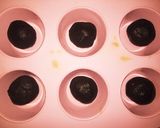 「ココア生地のチーズタルト」簡単！作り方5写真