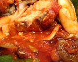 レンジで簡単♪鯖缶の黒酢トマト煮作り方5写真