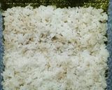 白菜漬けの巻き巻きご飯作り方4写真