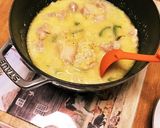 チキンのミルクチーズ煮(フランス風)作り方4写真