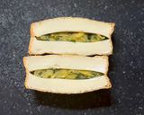 甘口★大葉とチーズ入り厚揚げ豆腐★作り方5写真