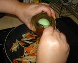 香りよし♪うどの皮の炒めなます～作り方6写真