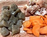 ごま香る★根菜の甘辛煮作り方1写真