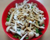 ほうれん草としめじのレンチンおひたし作り方3写真
