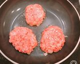 お弁当に、こねずに簡単！デミハンバーグ作り方7写真