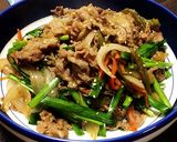 ご飯わしわし♪「ラム肉のスタミナ炒め」作り方5写真