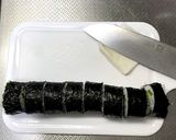 野菜嫌いさんに 簡単彩り野菜海苔巻き作り方10写真