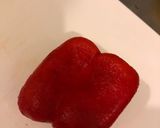 パプリカを直火焼 皮をむいて酢をかける作り方3写真