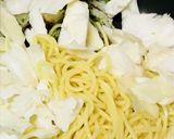 シンプル★磯辺揚げ風竹輪の塩つゆ焼きそば作り方3写真