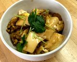 豆腐玉子丼作り方9写真