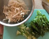 納豆と大根の皮のまぜご飯作り方2写真