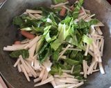 納豆と大根の皮のまぜご飯作り方3写真