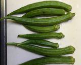 オクラの梅和え作り方1写真