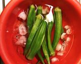 オクラの梅和え作り方6写真