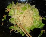 春キャベツと釜あげ桜海老のパスタ作り方5写真