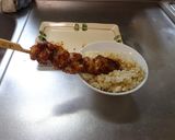 最速の焼き鳥丼作り方5写真