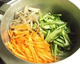 ご飯ススムよ♪からし甘酢きんぴら作り方1写真