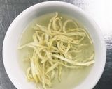 小松菜の梅のり和え作り方1写真